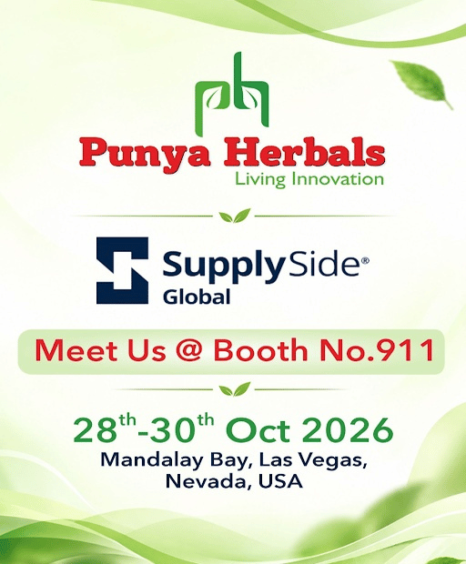 Punya Herbals SupplySide Global 2026 Booth 911